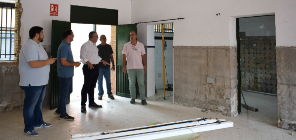 En marcha el proyecto de reforma del comedor del CEIP María Auxiliadora 